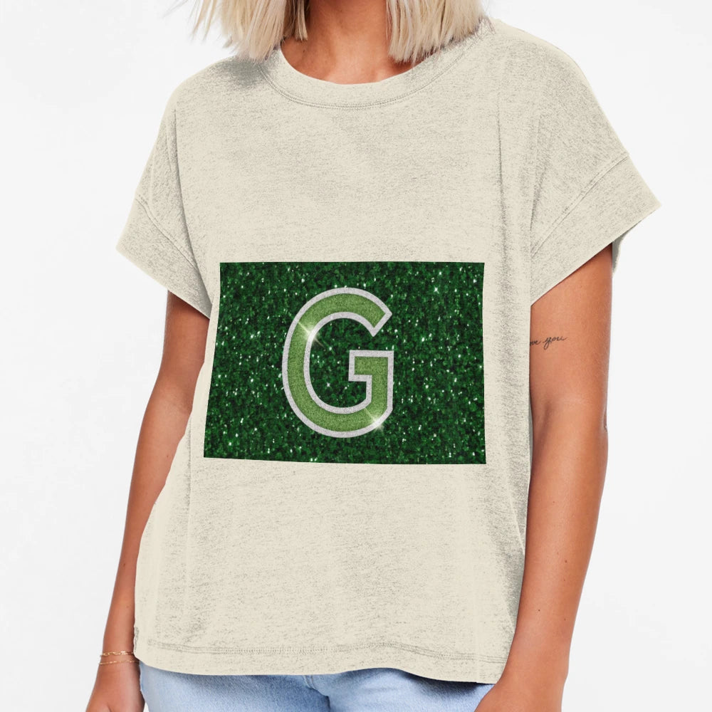Light Green Letter G Patch Scl Hoodie - Trendy Graphic Unisex - T-Shirt, Sweatshirt, Hoodie