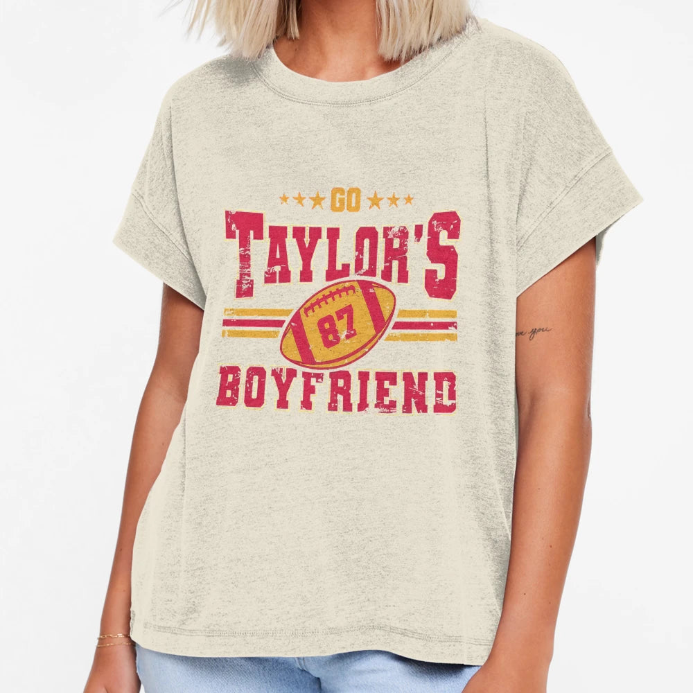 Go Taylors Boyfriend 87 TK 90S T-Shirt - Novelty Apparel Men Women - T-Shirt, Sweatshirt, Hoodie