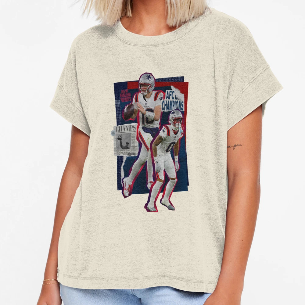 New England Patriots T-Shirt - Custom Art Print Men Women - T-Shirt, Sweatshirt, Hoodie