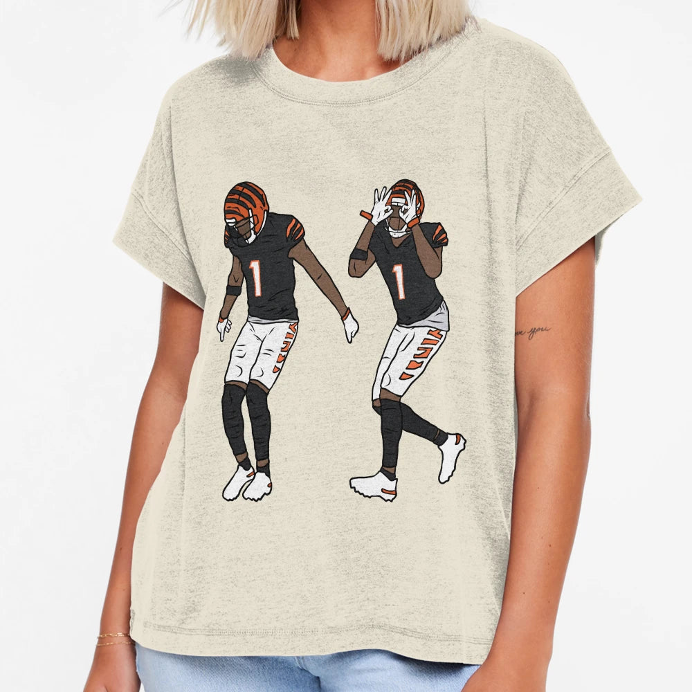 Jamarr Chase Griddy T-Shirt - Graphic Print Men Women - T-Shirt, Sweatshirt, Hoodie