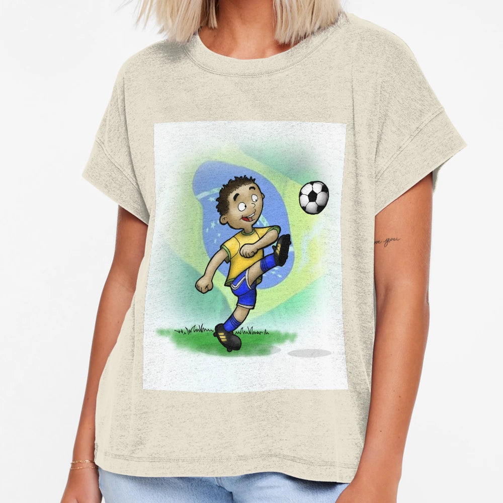 Brasil Football Team T-Shirt - Aesthetic Graphic for Adults - T-Shirt, Sweatshirt, Hoodie