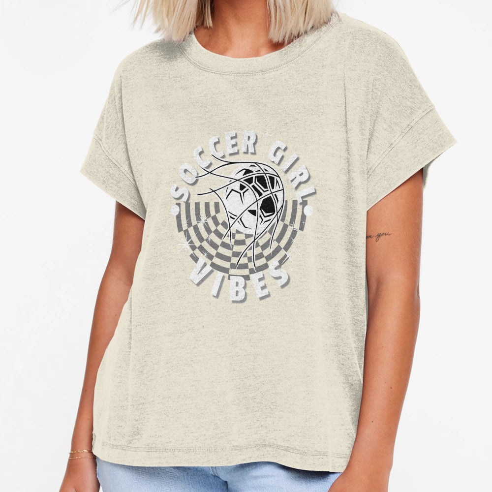 Soccer Vibes T-Shirt - Novelty Apparel for Adults - T-Shirt, Sweatshirt, Hoodie