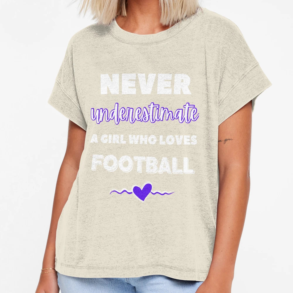 Never Underestimate Who Loves T-Shirt - Aesthetic Graphic for Adults - T-Shirt, Sweatshirt, Hoodie