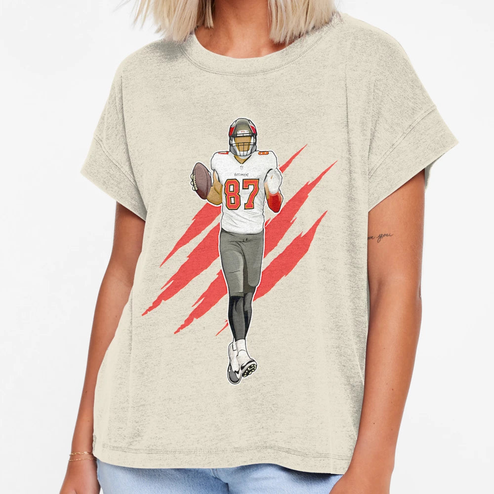 87 Tampa Football Dancer Football T-Shirt - Streetwear Style Men Women - T-Shirt, Sweatshirt, Hoodie