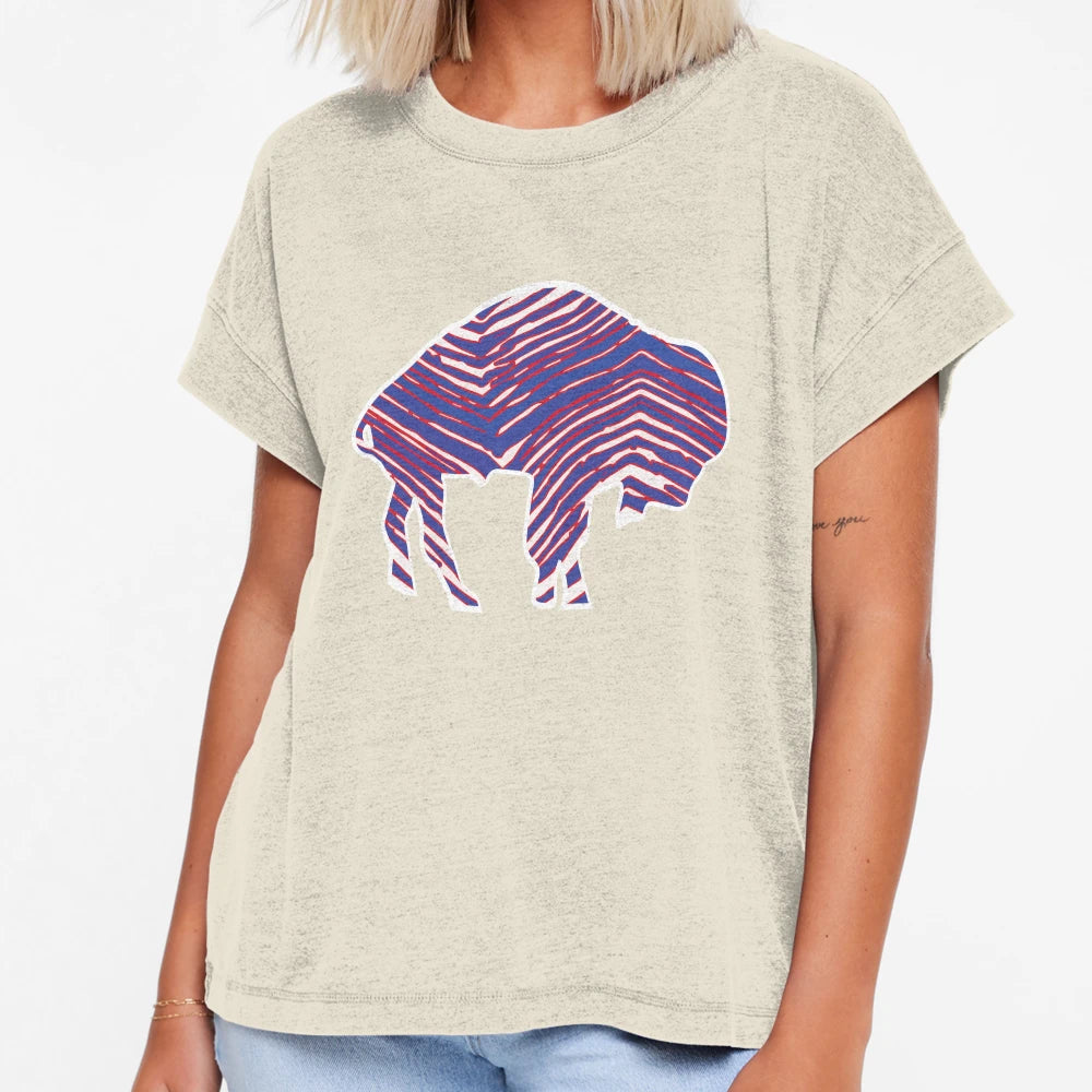 Buffalo Zebra T-Shirt - Aesthetic Graphic Unisex - T-Shirt, Sweatshirt, Hoodie