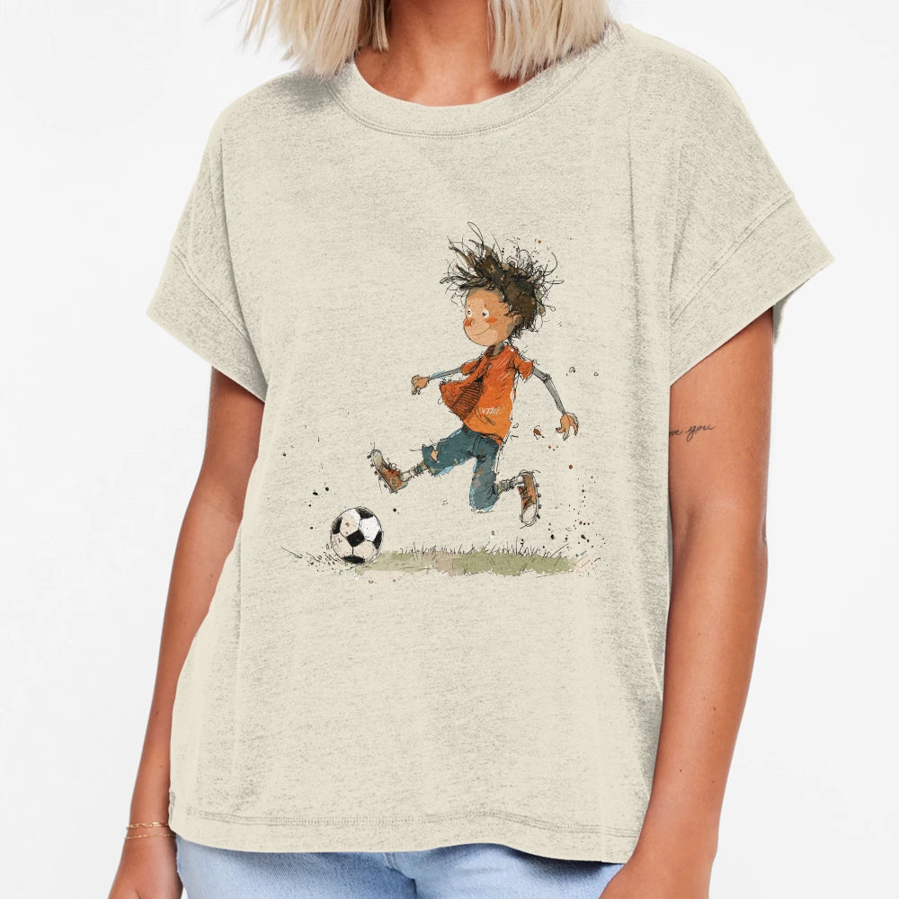 Little Playing Soccer T-Shirt - Streetwear Style Men Women - T-Shirt, Sweatshirt, Hoodie