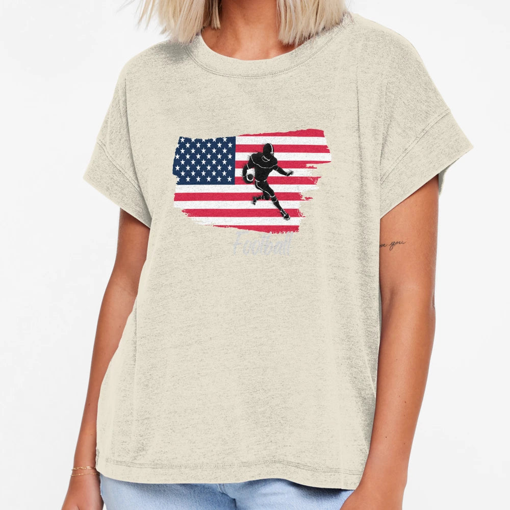 American Football T-Shirt - Casual Everyday Wear Men Women - T-Shirt, Sweatshirt, Hoodie