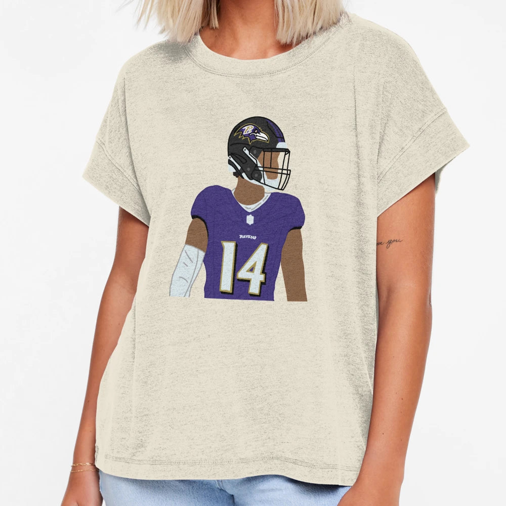 Kyle Hamilton T-Shirt - Minimalist Print for Adults - T-Shirt, Sweatshirt, Hoodie