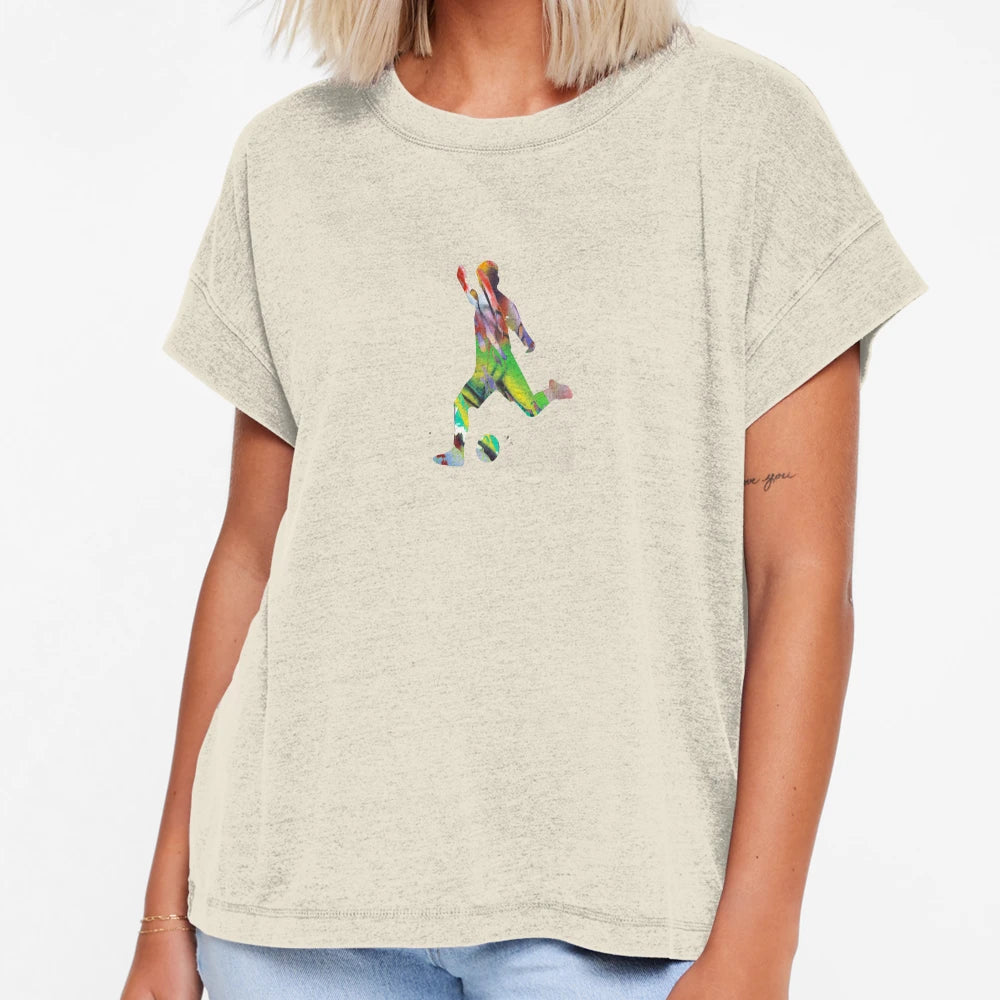 Football Footballer Graffiti Football T-Shirt - Trendy Graphic Men Women - T-Shirt, Sweatshirt, Hoodie