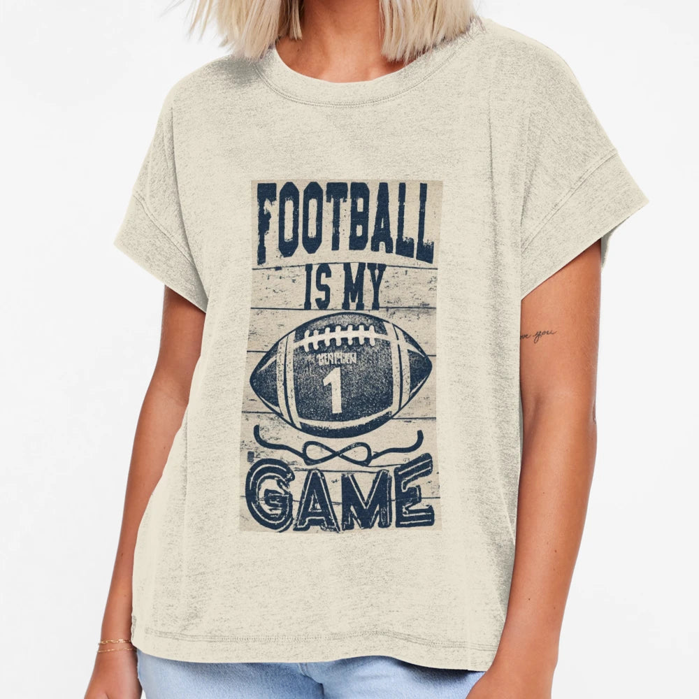 Football Is My Game T-Shirt - Novelty Apparel Men Women - T-Shirt, Sweatshirt, Hoodie