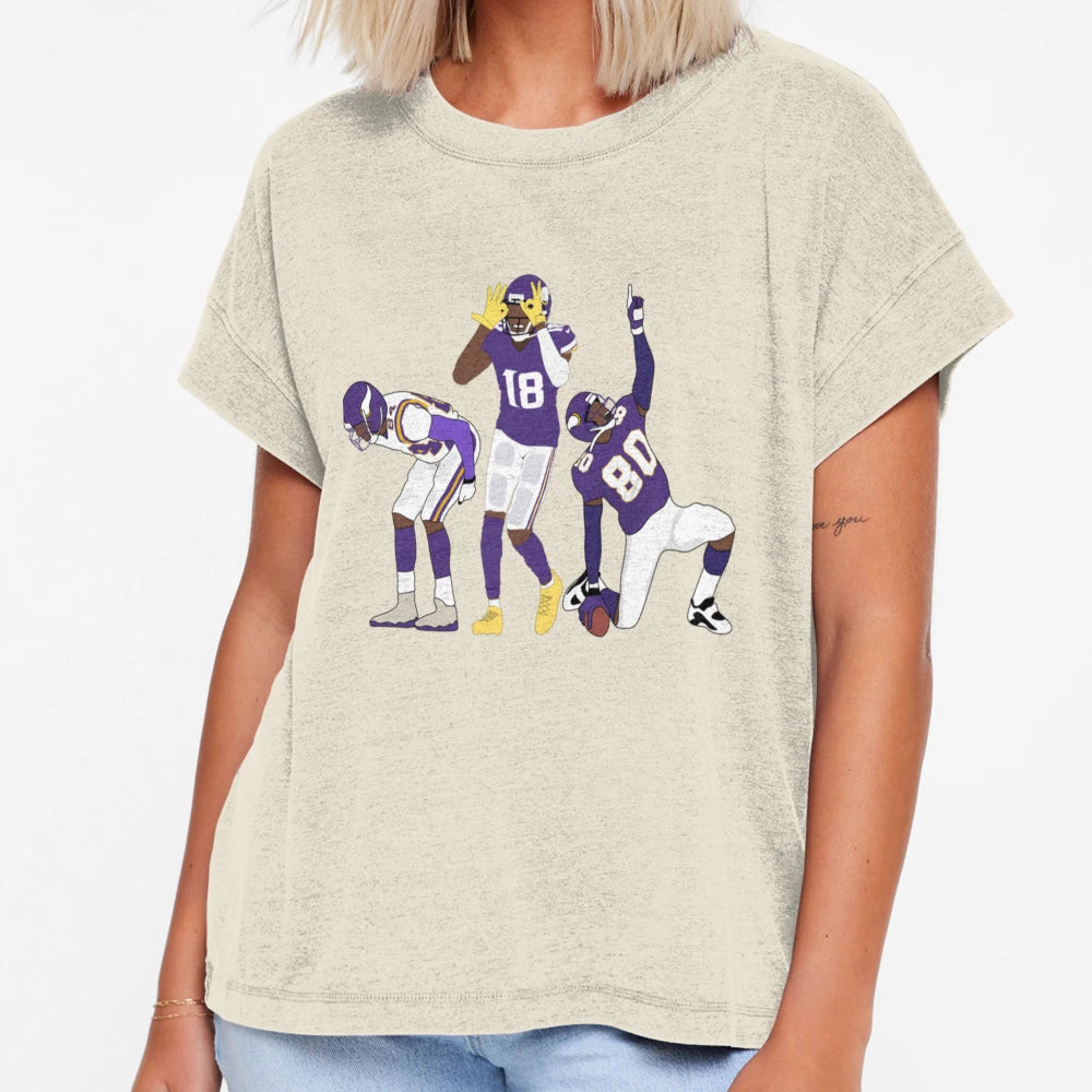 Trio From Min JJ T-Shirt - Minimalist Print Unisex - T-Shirt, Sweatshirt, Hoodie