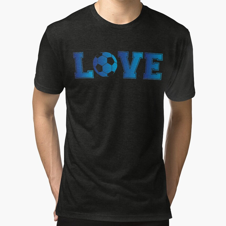 Love Soccer by Macer - Adult & Kids T-Shirts, Sweatshirts & Hoodies apparel design preview 1