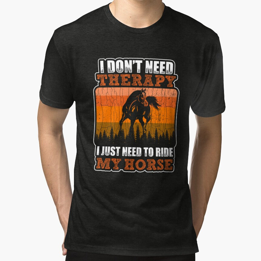 Just Need Horse Rider Adventure Love by ClamenTaon - Adult & Kids T-Shirts, Sweatshirts & Hoodies apparel design preview 1