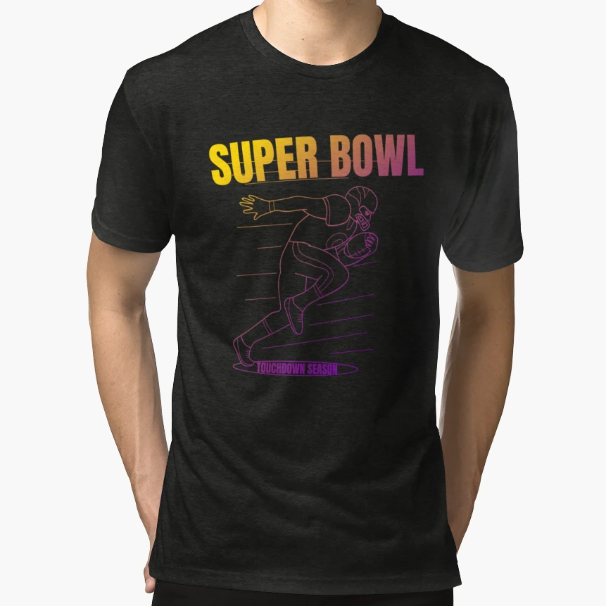 Super Bowl Touchdown Season Intersex T-Shirt - Fun Novelty Design Unisex - T-Shirt, Sweatshirt, Hoodie