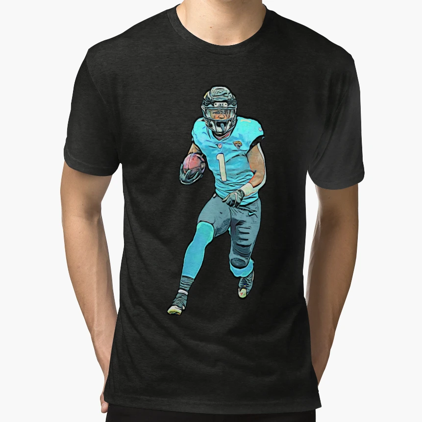 Travis Etienne Travis Etienne Jaguars T-Shirt - Trendy Graphic Unisex - T-Shirt, Sweatshirt, Hoodie