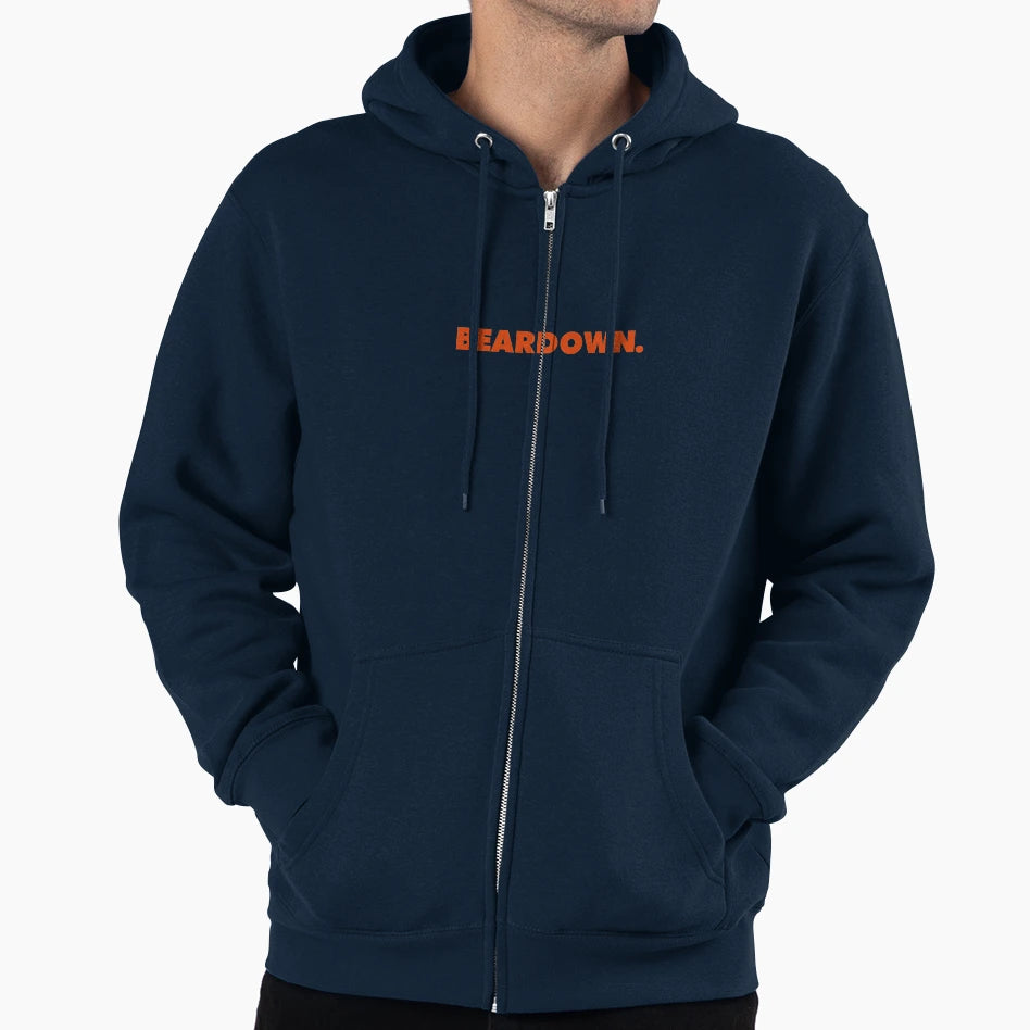 Beardown Hoodie - Casual Everyday Wear Men Women - T-Shirt, Sweatshirt, Hoodie