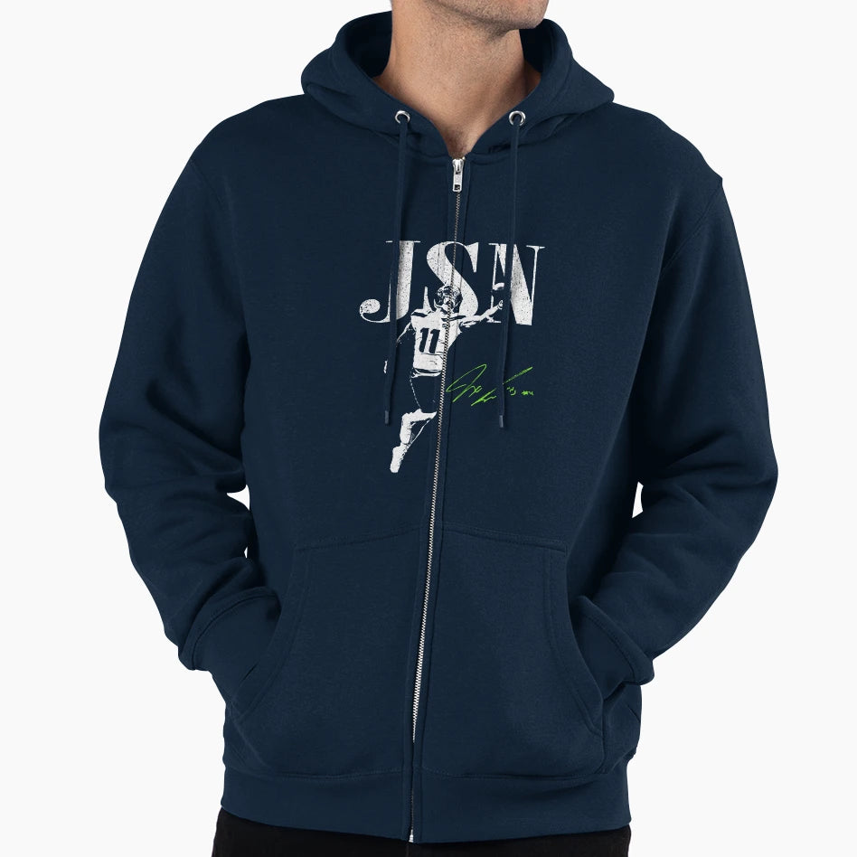 90S Jsn Jaxon Smith Njigba Hoodie - Graphic Print for Adults - T-Shirt, Sweatshirt, Hoodie