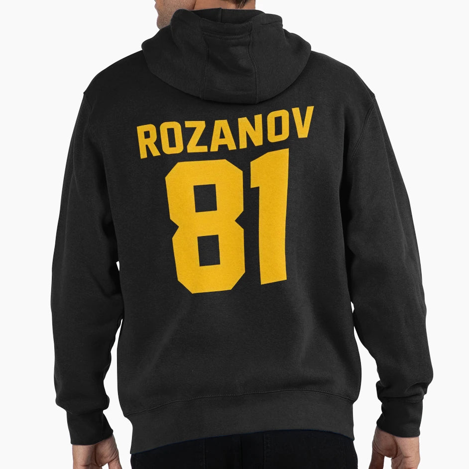 Ilya Rozanov 81 Boston Raiders Hoodie - Fun Novelty Design for Adults - T-Shirt, Sweatshirt, Hoodie