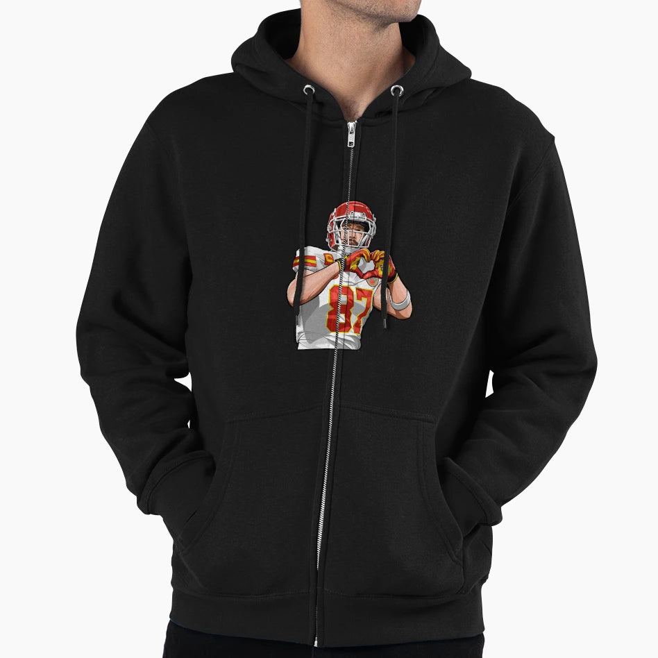 TK Hand Heart Hoodie - Casual Everyday Wear for Adults - T-Shirt, Sweatshirt, Hoodie