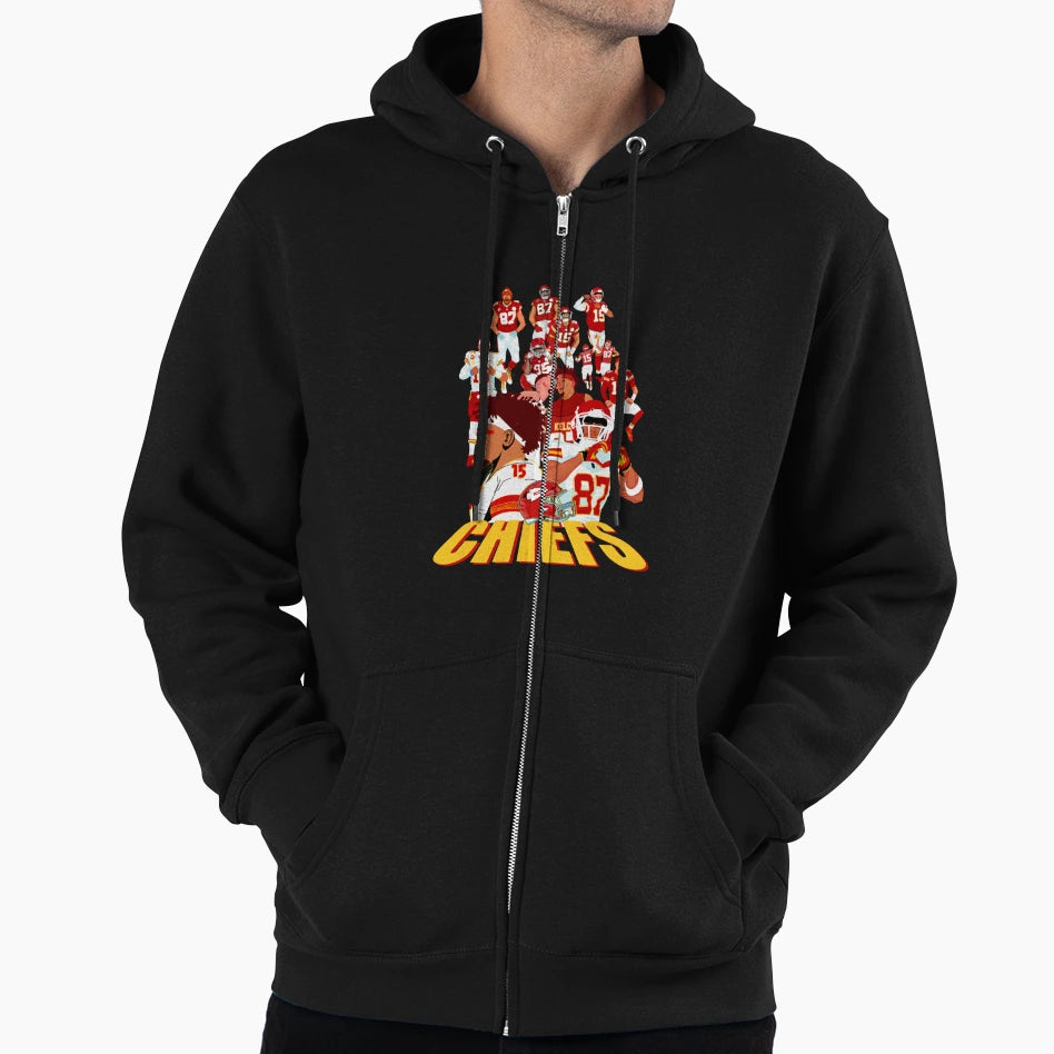 Kansas City Chiefs Hoodie - Casual Everyday Wear Men Women - T-Shirt, Sweatshirt, Hoodie