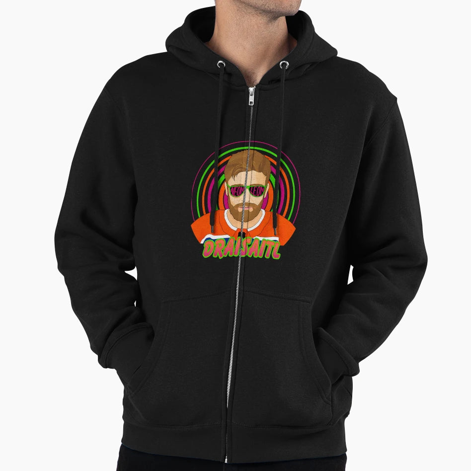 Edmonton Oilers Leon Draisaitl Hoodie - Custom Art Print Unisex - T-Shirt, Sweatshirt, Hoodie