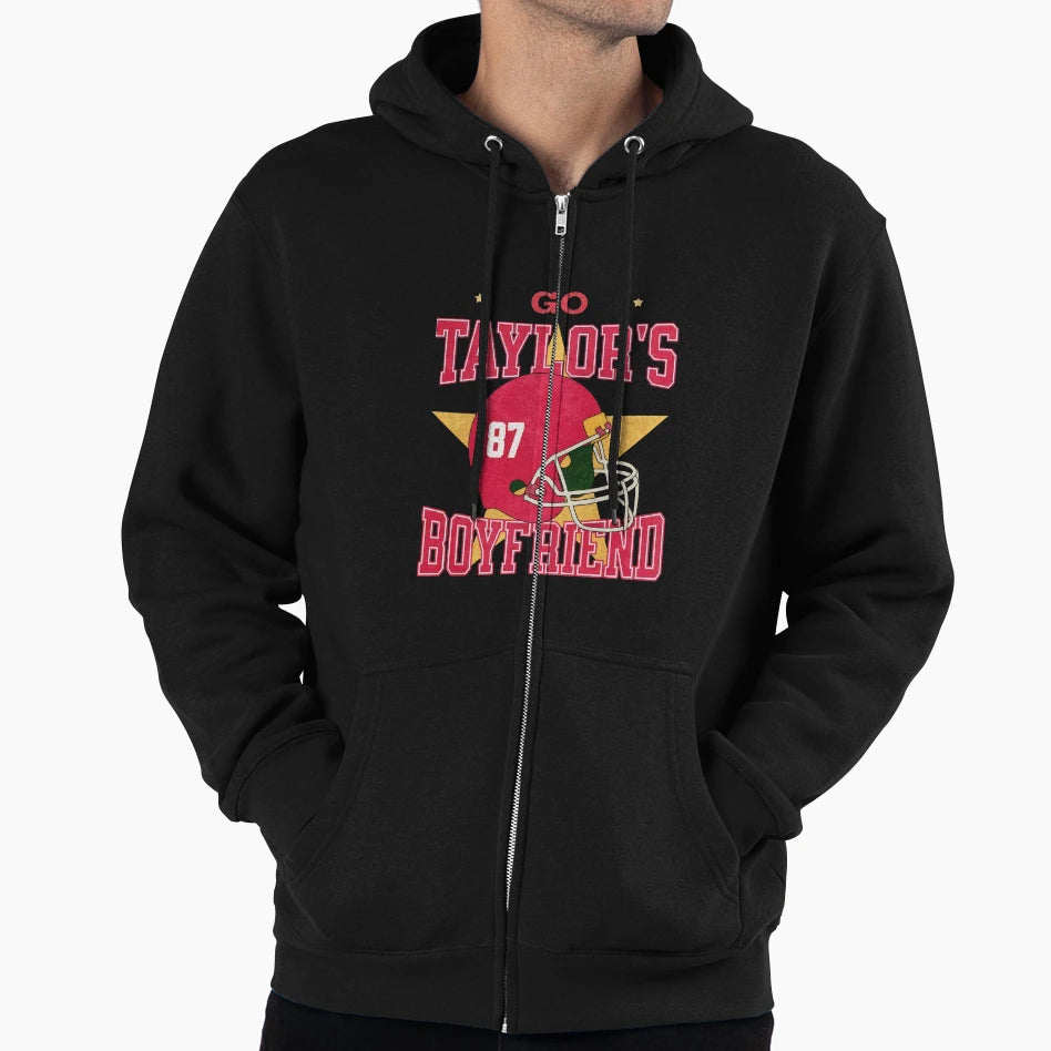 Go Taylors Boyfriend Hoodie - Aesthetic Graphic Men Women - T-Shirt, Sweatshirt, Hoodie