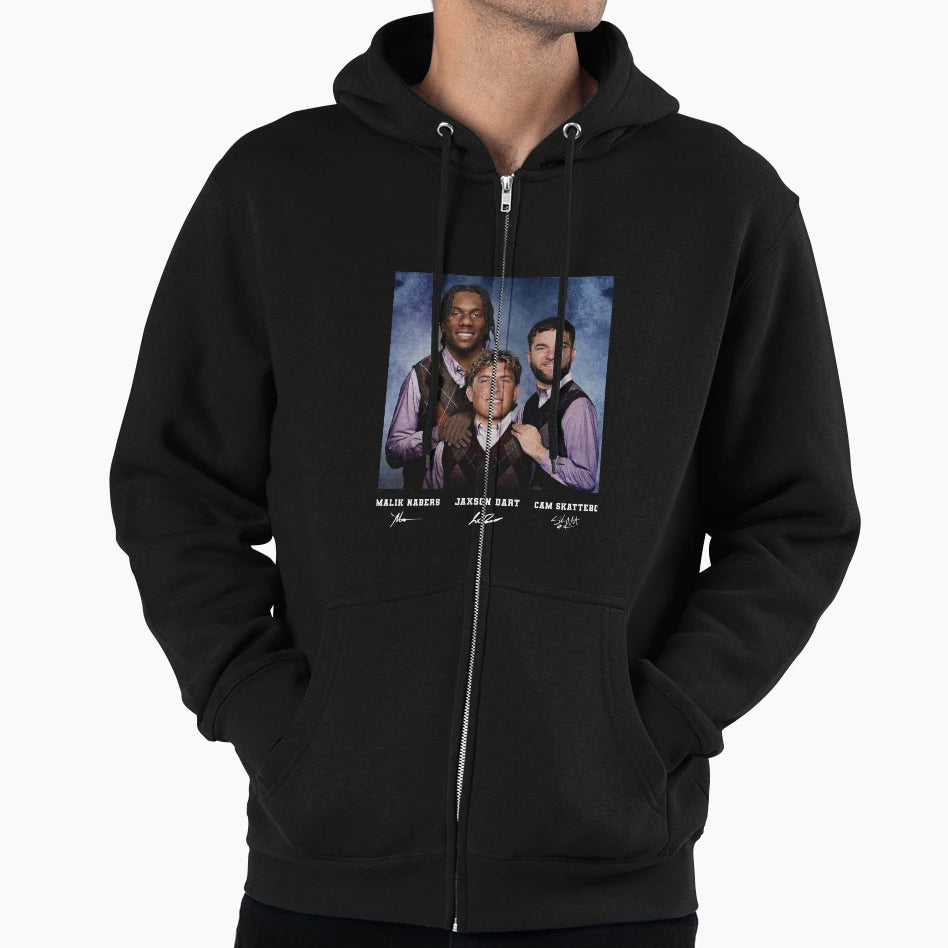 Jaxson Dart Cam Skattebo Malik Nabers T-Shirt - Trendy Graphic Men Women - T-Shirt, Sweatshirt, Hoodie