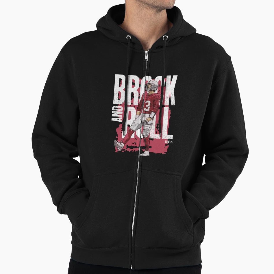 Sf 49Ers Shop Brock And Roll Brock Hoodie - Unique Graphic for Adults - T-Shirt, Sweatshirt, Hoodie