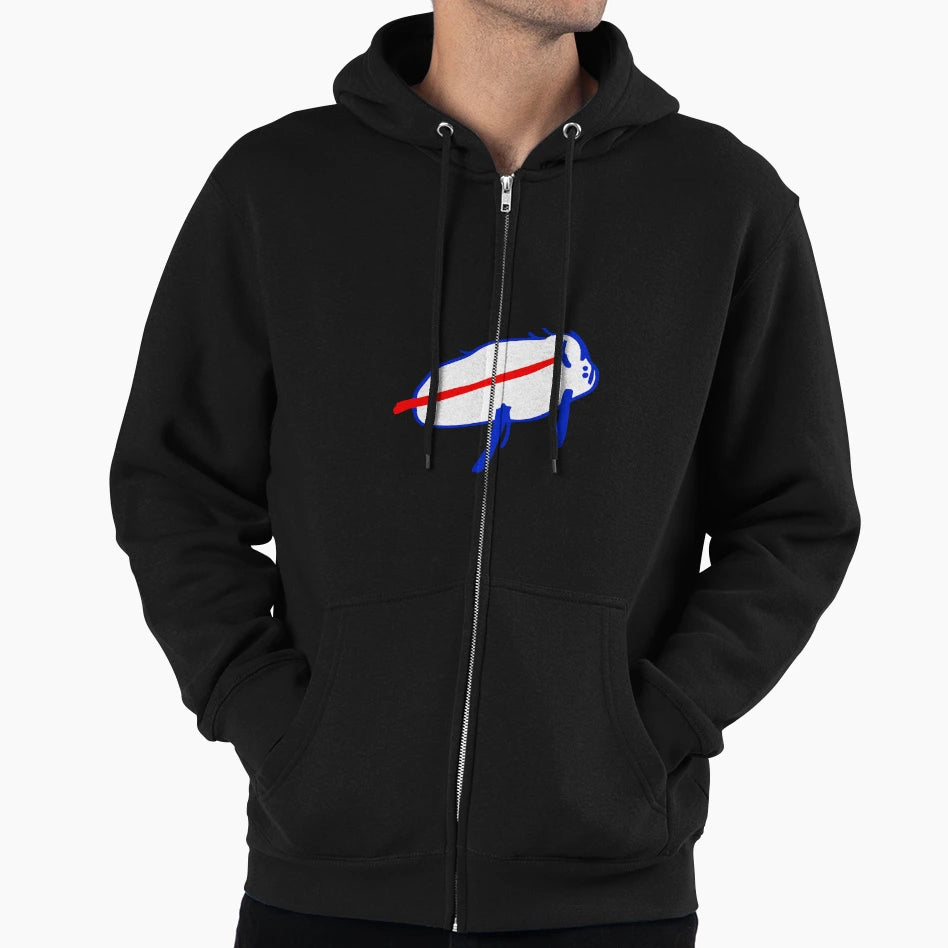 JA Potato Buffalo Drawing Hoodie - Unique Graphic Unisex - T-Shirt, Sweatshirt, Hoodie