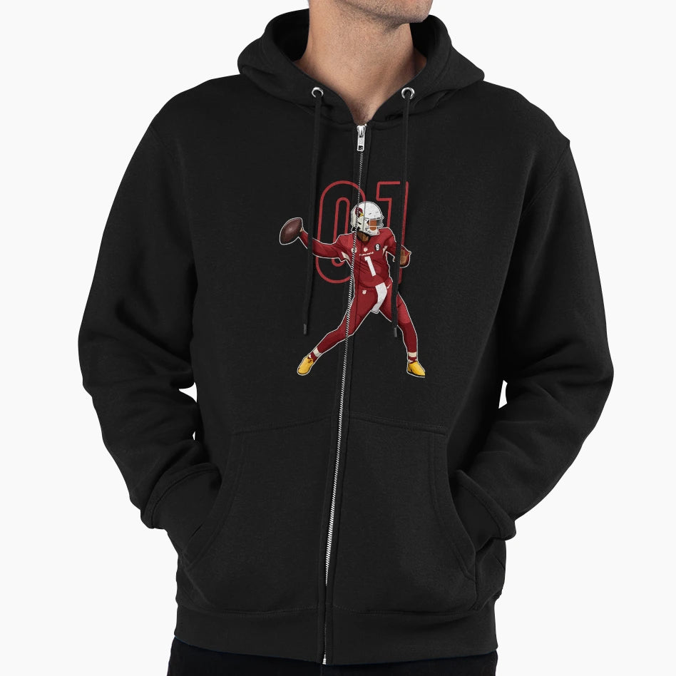 Kyler Murray Arizona 1 Number Hoodie - Streetwear Style Unisex - T-Shirt, Sweatshirt, Hoodie