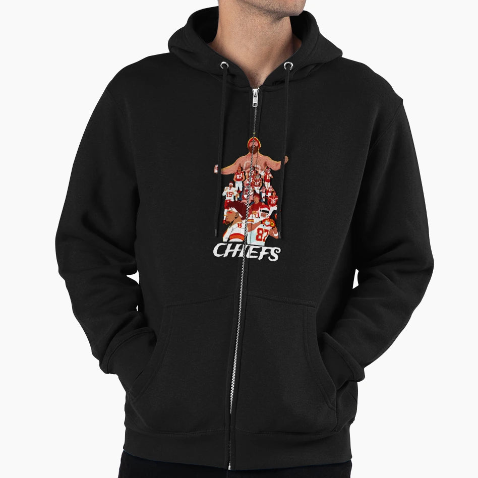 Kansas City Chiefs Hoodie - Streetwear Style for Adults - T-Shirt, Sweatshirt, Hoodie