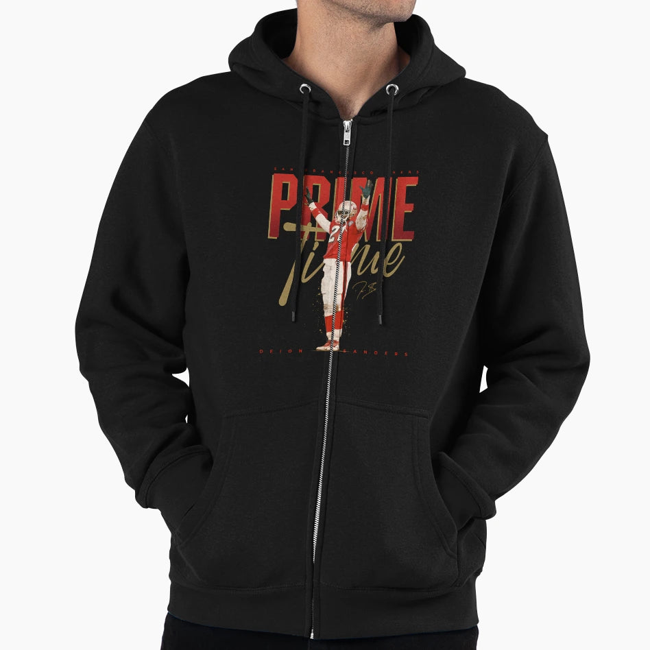 Deion Sanders Primetime Hoodie - Casual Everyday Wear Men Women - T-Shirt, Sweatshirt, Hoodie
