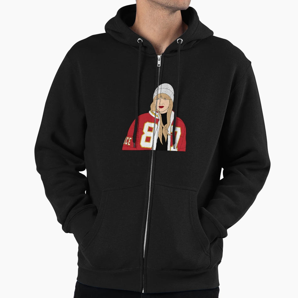 Taylor Chiefs Hoodie - Streetwear Style Men Women - T-Shirt, Sweatshirt, Hoodie