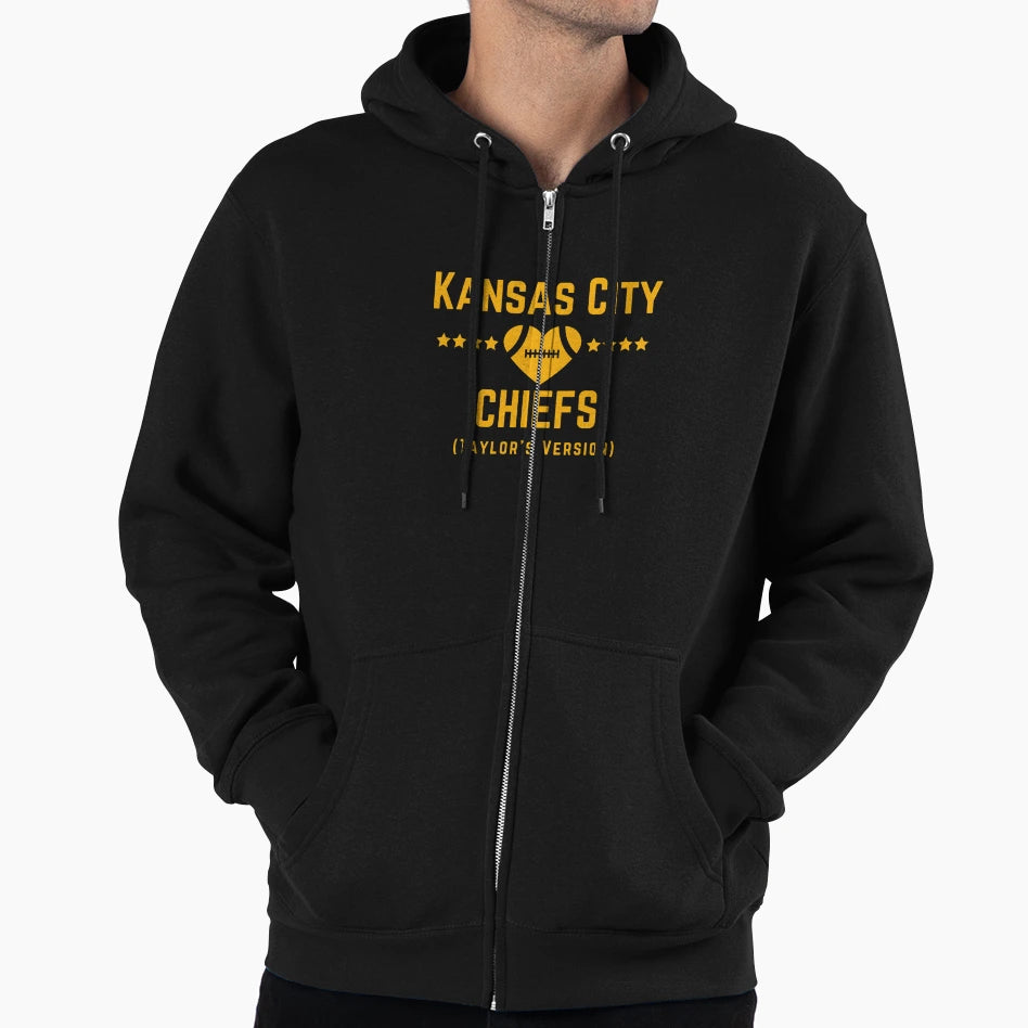 Chiefs Taylors Verson Hoodie - Trendy Graphic Unisex - T-Shirt, Sweatshirt, Hoodie