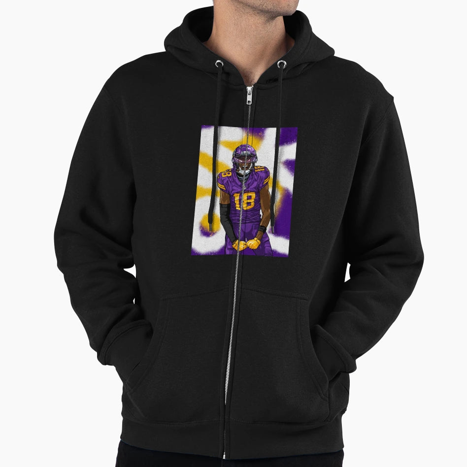 JJ Vikings Skol Hoodie - Aesthetic Graphic Unisex - T-Shirt, Sweatshirt, Hoodie