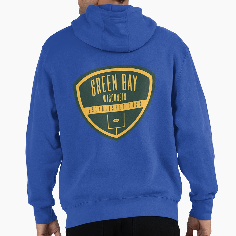 Green Bay Football Hoodie - Custom Art Print Men Women - T-Shirt, Sweatshirt, Hoodie