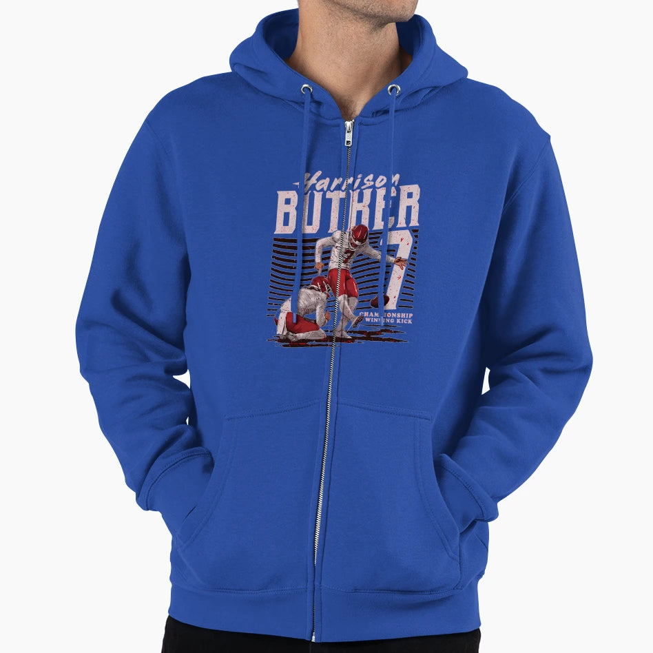 Harrison Butker Kansas City Kick T-Shirt - Unique Graphic for Adults - T-Shirt, Sweatshirt, Hoodie