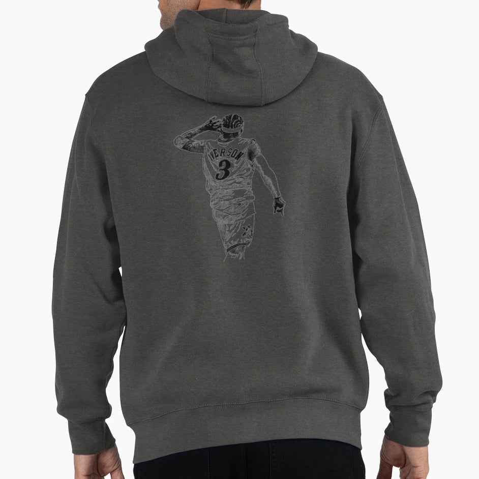 Allen Iverson Hoodie - Casual Everyday Wear Men Women - T-Shirt, Sweatshirt, Hoodie