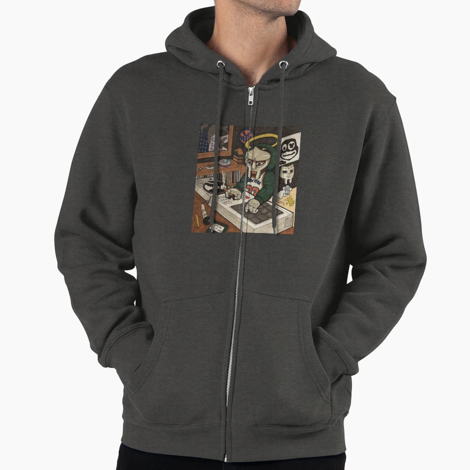 Cookin Soul Mf Doom Hoodie - Aesthetic Graphic Men Women - T-Shirt, Sweatshirt, Hoodie