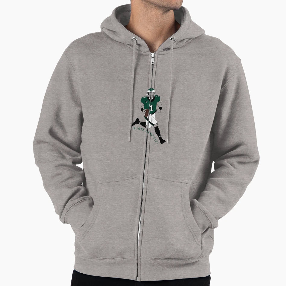 Hurts Dont It Hoodie - Custom Art Print Men Women - T-Shirt, Sweatshirt, Hoodie