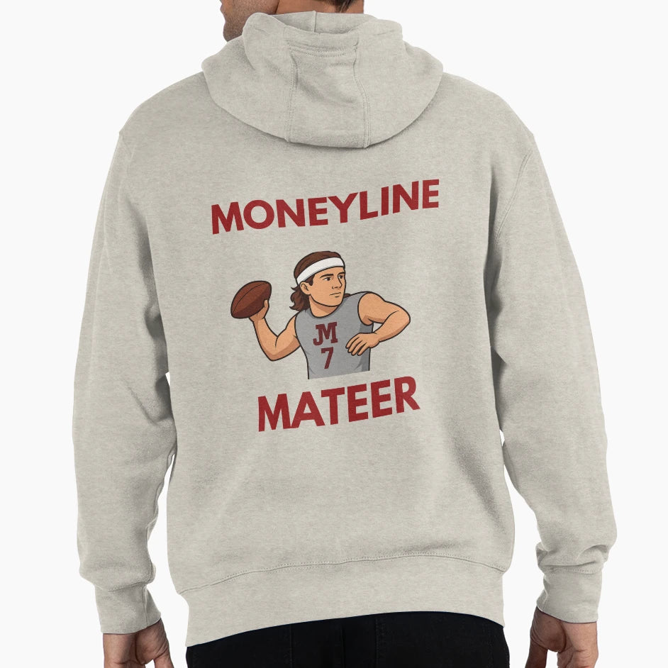Moneyline Mateer T-Shirt - Custom Art Print for Adults - T-Shirt, Sweatshirt, Hoodie
