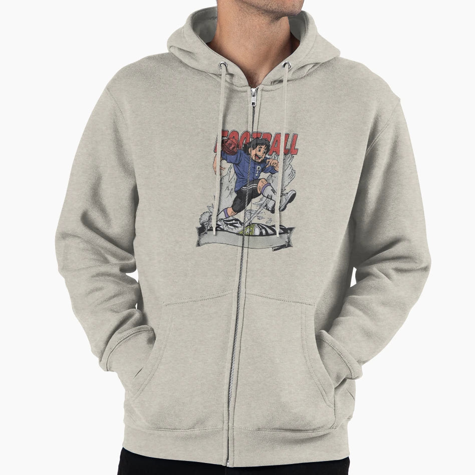 Football Hoodie - Minimalist Print for Adults - T-Shirt, Sweatshirt, Hoodie