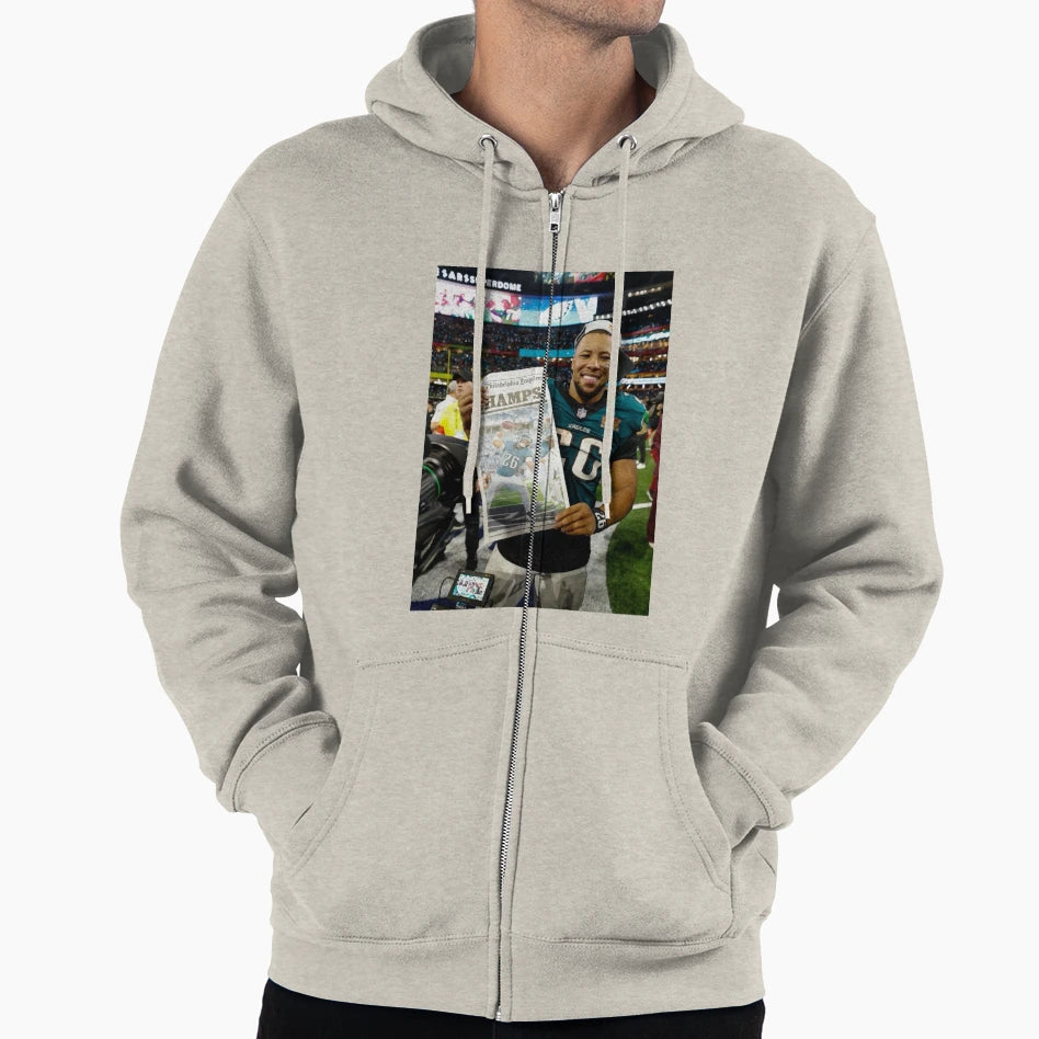 Champ Saquon Hoodie - Fun Novelty Design Men Women - T-Shirt, Sweatshirt, Hoodie
