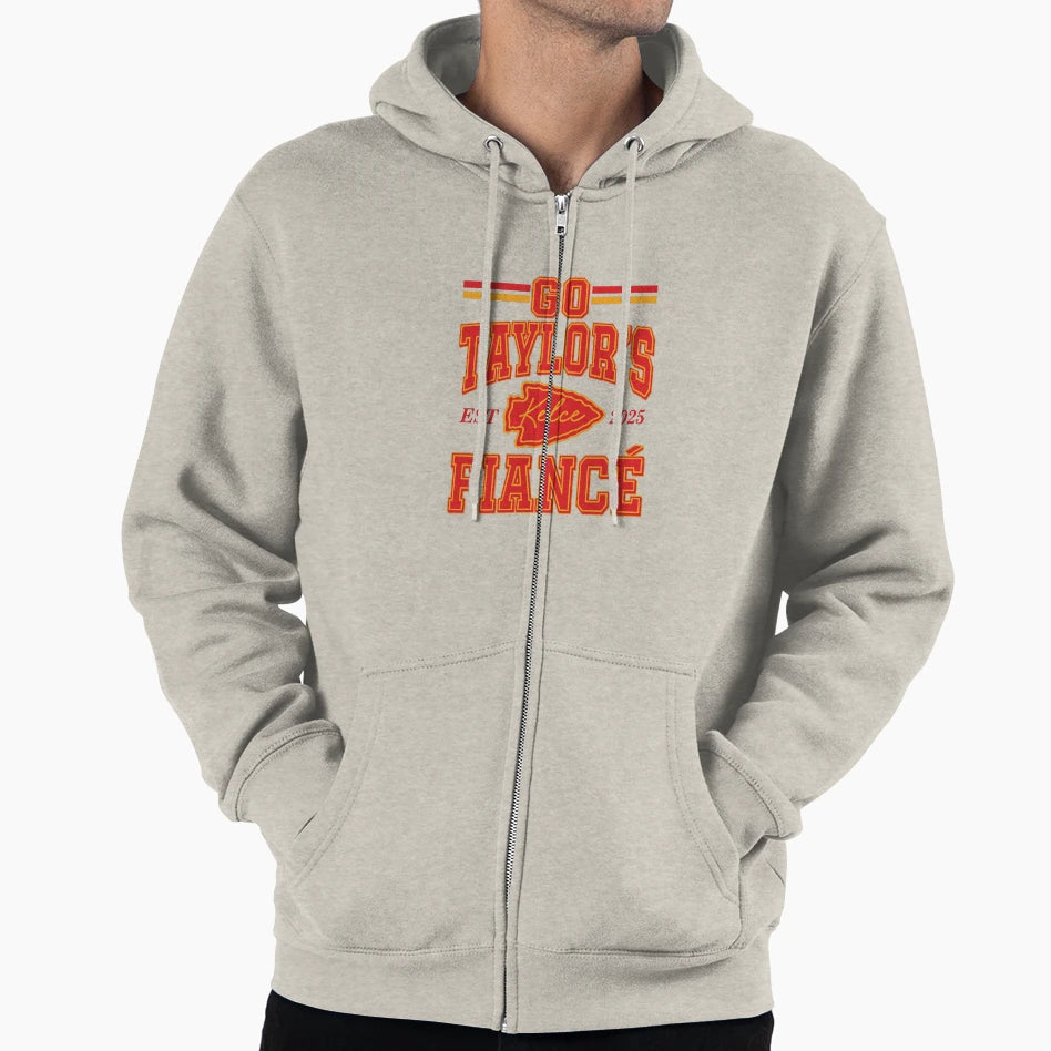 Go Taylors Fianc Football Game Day Hoodie - Graphic Print Unisex - T-Shirt, Sweatshirt, Hoodie