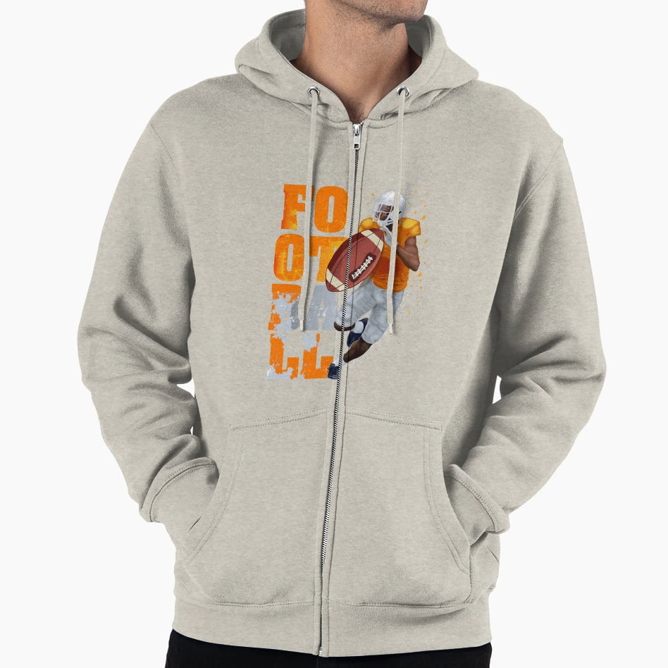 Power Football Hoodie - Fun Novelty Design for Adults - T-Shirt, Sweatshirt, Hoodie
