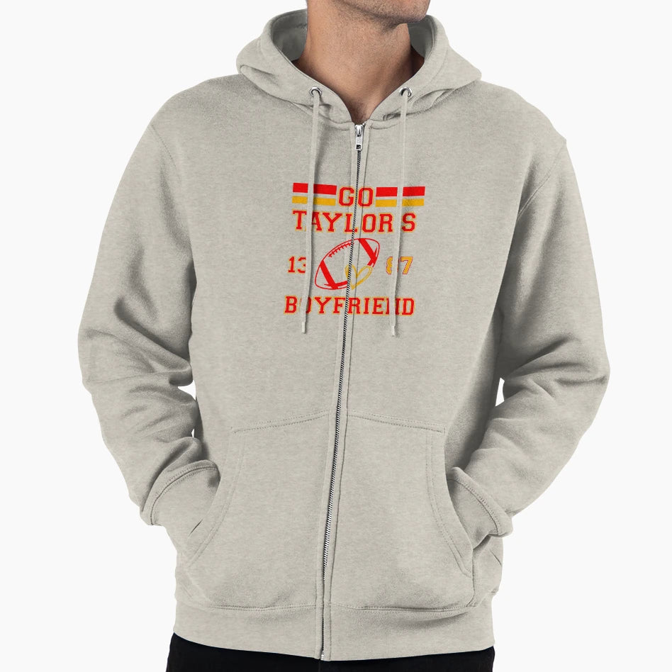 Go Taylors Boyfriend Hoodie - Trendy Graphic Unisex - T-Shirt, Sweatshirt, Hoodie