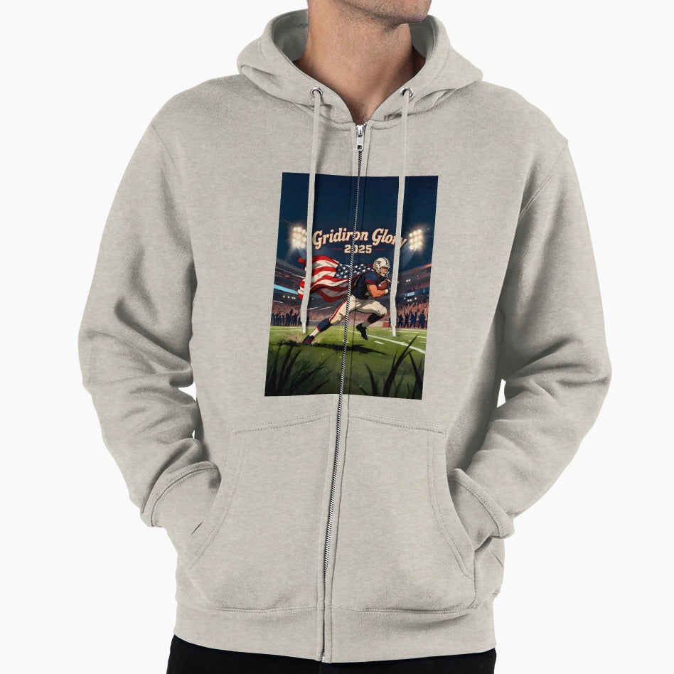 Gridiron Glory 2025 Hoodie - Fun Novelty Design Unisex - T-Shirt, Sweatshirt, Hoodie