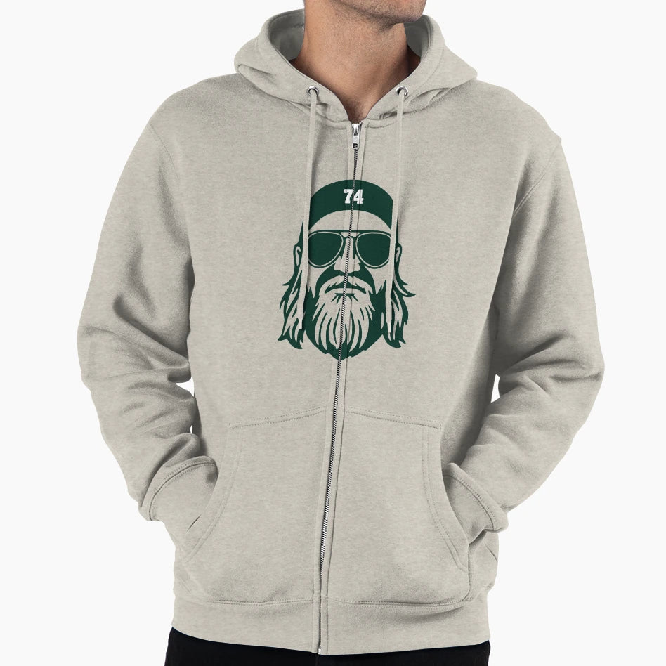 Nick Mangold True Jet 74 Hoodie - Fun Novelty Design for Adults - T-Shirt, Sweatshirt, Hoodie