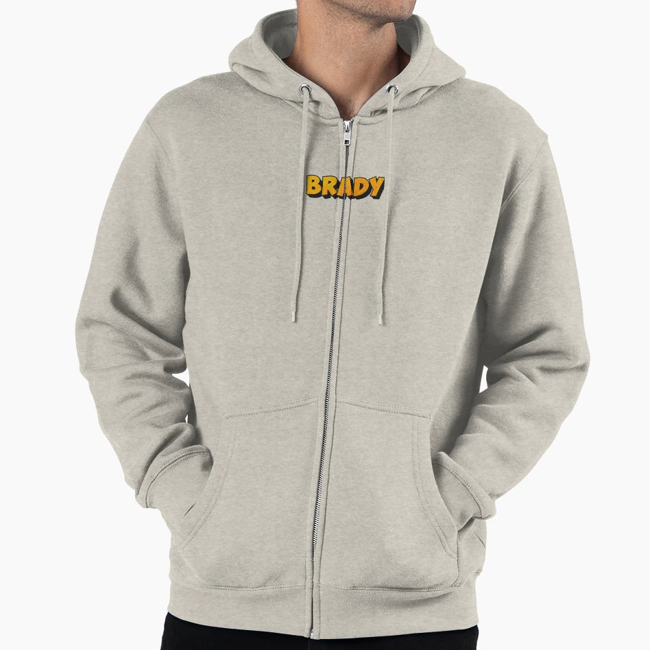 Brady Personalized Custom Name Teens Hoodie - Novelty Apparel for Adults - T-Shirt, Sweatshirt, Hoodie