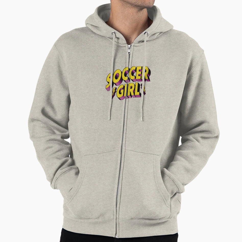 Soccer Soccer Super Hero Hoodie - Fun Novelty Design for Adults - T-Shirt, Sweatshirt, Hoodie